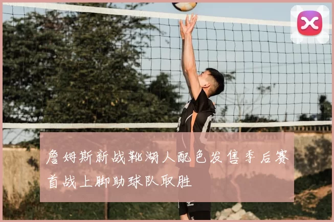 詹姆斯新战靴湖人配色发售季后赛首战上脚助球队取胜