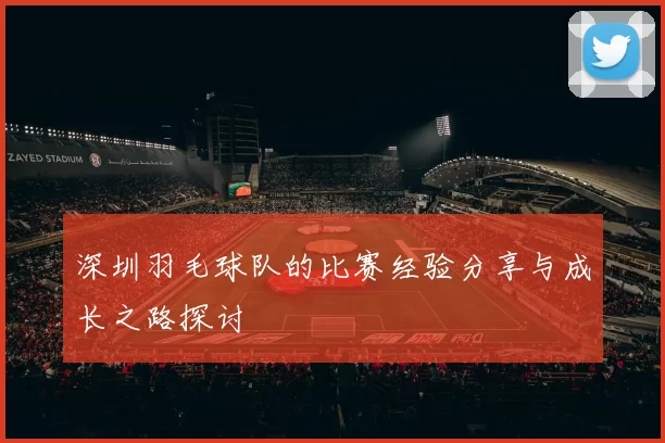 深圳羽毛球队的比赛经验分享与成长之路探讨